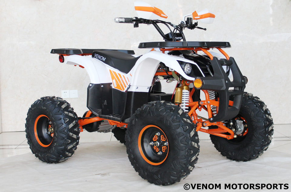 Electric Teen-Size ATV Quad - Venom - Side View 
