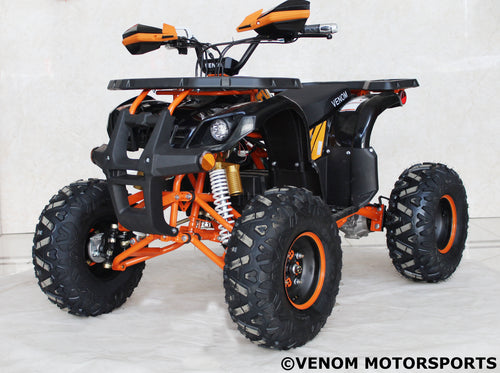 Electric Teen-Size ATV Quad 1500 Watts 48 Volts Black
