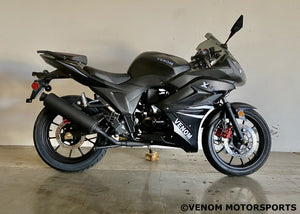 Venom X22 125cc Full-Size Motorcycle - Street Legal