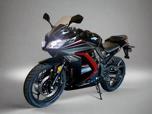 SuperBike 250cc Fuel-Injected Motorcycle | BD250-5 Black