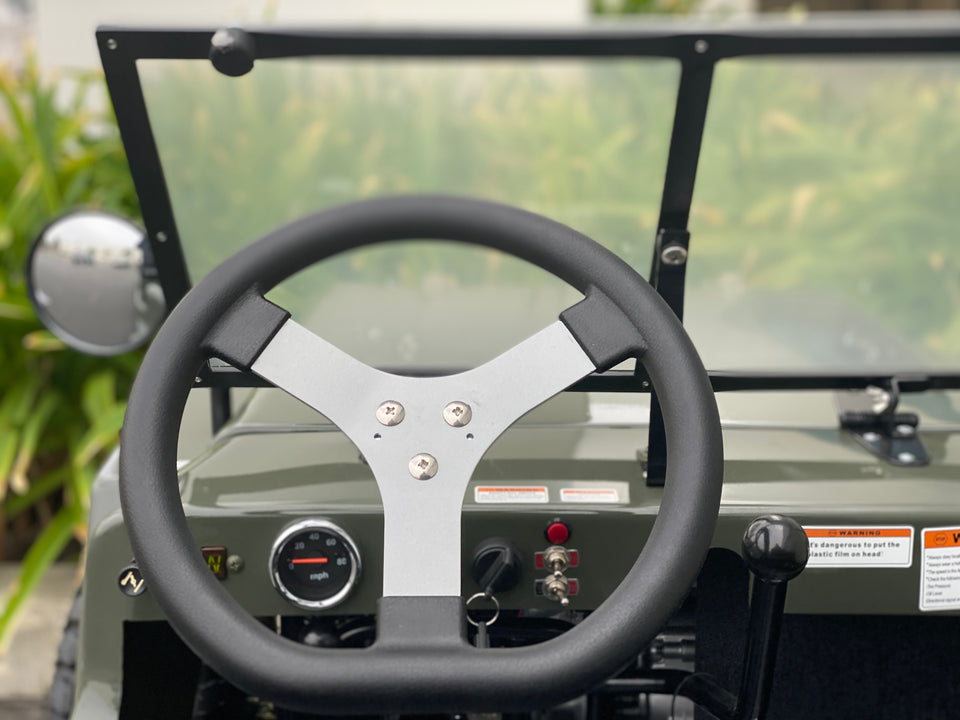 PAZ125-1 mini jeeps steering wheel.