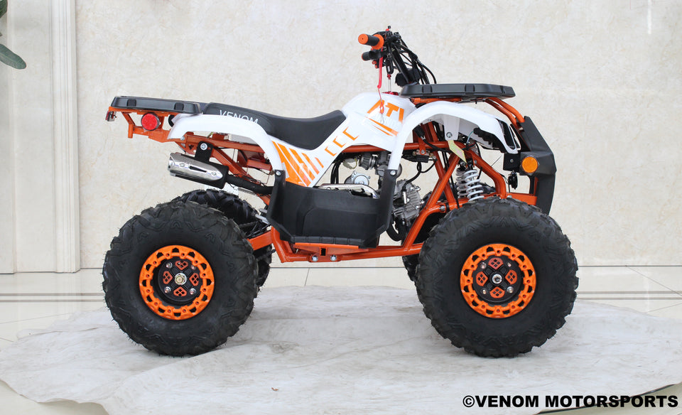 2020 Venom Grizzly 125cc ATV Quad - Side View
