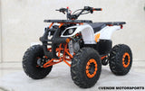Venom Grizzly 125cc ATV Quad - Fully Automatic [PRE ORDER] White