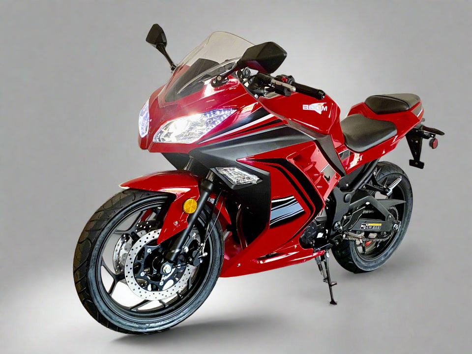 SuperBike 250cc Fuel-Injected Motorcycle | BD250-5 Red