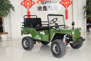 Venom 125cc Willy's Mini Jeep UTV