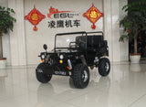 Venom 125cc Willy's Mini Jeep UTV Army Black