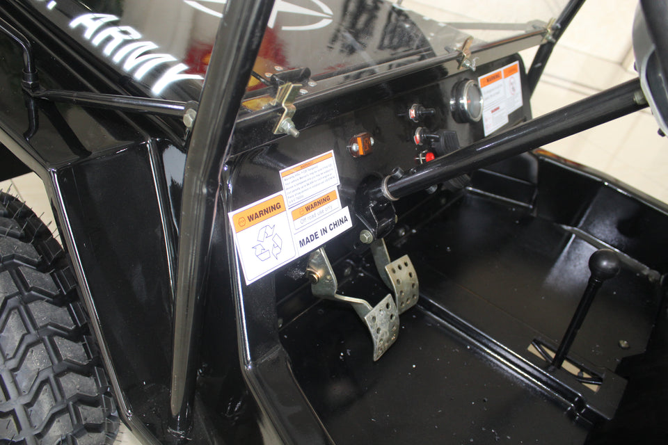 Venom 125cc Willy's Mini Jeep UTV