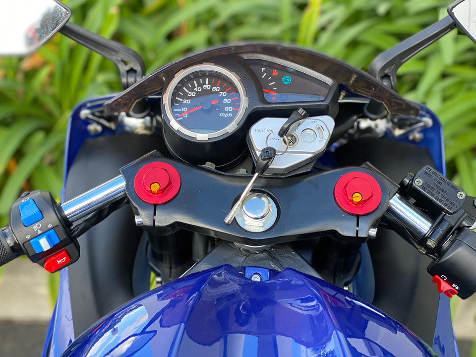 2022 Ninja 200cc Wasp Motorcycle - Fully Automatic - Speedometer
