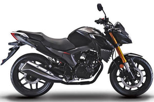 200 Fuel-Injected Motorcycle - Black