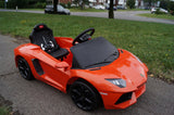 Buy Lamborghini Aventador LP700-4 Electric Toy Car 6V - Orange