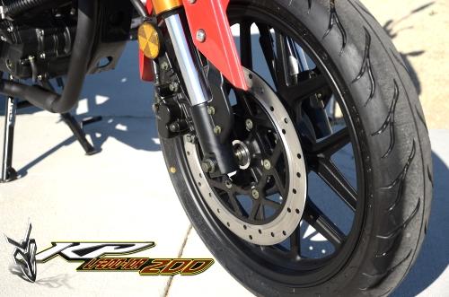  Lifan KP-200 Fuel-Injected Motorcycle - Tyre