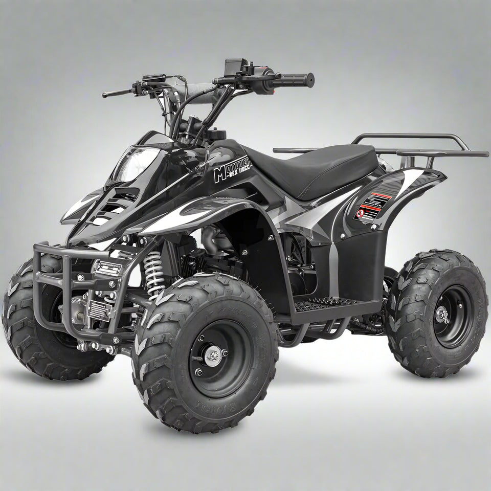 Mototec Rex 110cc ATV | 4-Stroke Automatic Transmission - Black