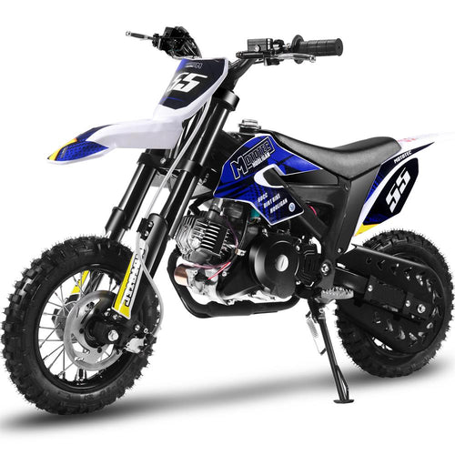 Hooligan 60cc Motocross Dirt Bike | MotoTec Kids | 4-Stroke Fully Automatic Black