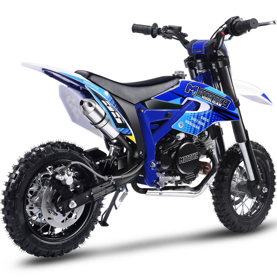 Buy Green Hooligan 60cc Motocross Dirt Bike | MotoTec Kids | 4-Stroke Fully Automatic