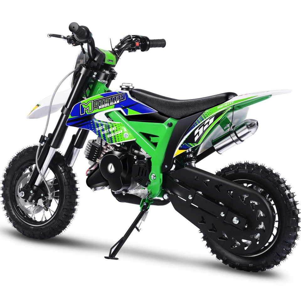 Buy Hooligan 60cc Motocross Dirt Bike | MotoTec Kids | 4-Stroke Fully Automatic