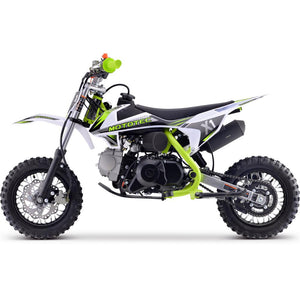 Mototec X1 Motocross 110cc Dirt Bike | 4-Stroke Automatic - Mid View