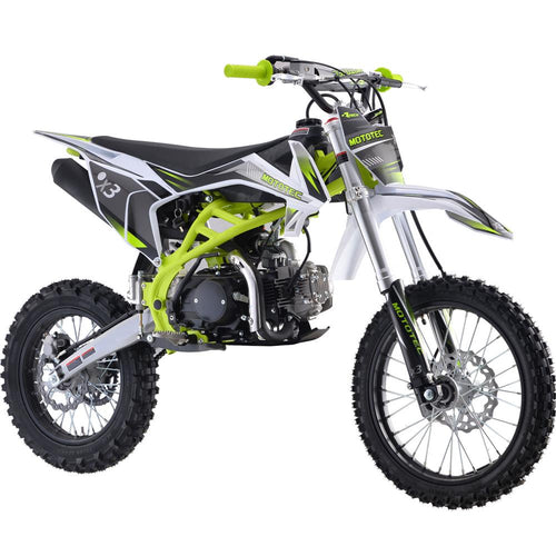 Mototec X3 Motocross 125cc Dirt Bike | 4-Speed Manual Transmission