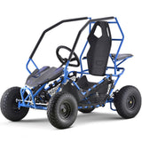 Mototec Maverick 1000W Go Kart | Brushless | Rear Shaft Drive | 36V Blue