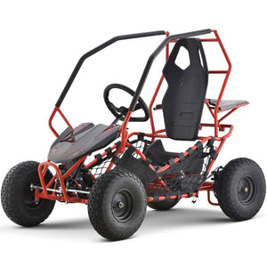 Mototec Maverick 1000W Go Kart | Brushless | Rear Shaft Drive | 36V Red