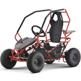 Mototec Maverick 1000W Go Kart | Brushless | Rear Shaft Drive | 36V - Red