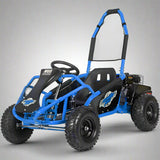 Mud Monster Kids Go Kart | 98cc | Gas Powered | Dune Buggy Blue