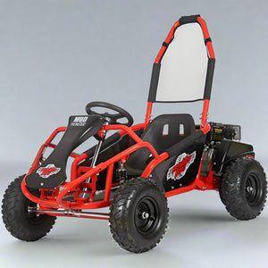 Mud Monster Kids Go Kart | 98cc | Gas Powered | Dune Buggy Red