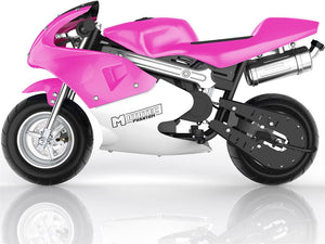 mototec pocket bike for sale. pink 49cc 