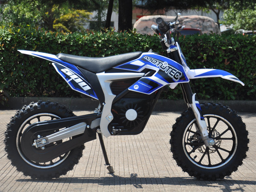 Mototec 500w Electric Dirt Bike | Motocross Lithium-Ion 36 Volts