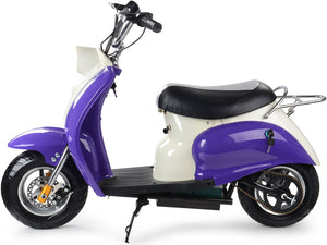 Christmas present for kids Electric moped scooter electric bike MT-EM_Purple