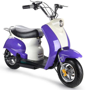 350w Electric moped scooter for kids big toys usa MT-EM_Purple