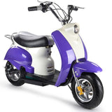 350w Electric moped scooter for kids big toys usa MT-EM_Purple