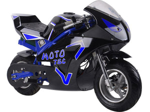 Mototec Premium 500W Electric Mini Pocket Bike 36V
