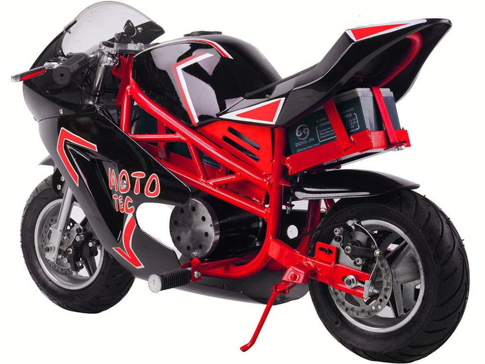Mototec 500w Super Pocket Bike Electric Crotch Rocket for Sale 36V Electric Pocket Bike Belmonte Bikes