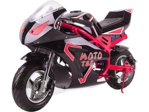 Mototec Premium 500W Electric Mini Pocket Bike 36V Red