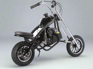 Mototec Villain 50cc Mini Chopper | 2-Stroke - Black