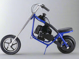 Kids Blue Villain Side View 50cc