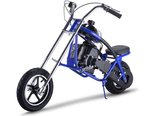 Mototec 49cc chopper 50cc MT-MC_Blue mini chopper