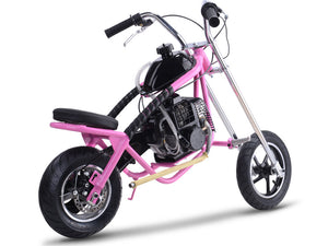 MotoTec 49cc Gas Mini Chopper Black