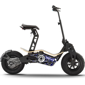 Velocifero 1600 Watts Mad Electric Scooter with Wood Deck - 48 Volts