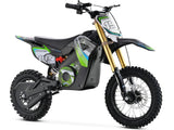 Mototec 1000w Lithium Electric Pro Dirt Bike 36V Green