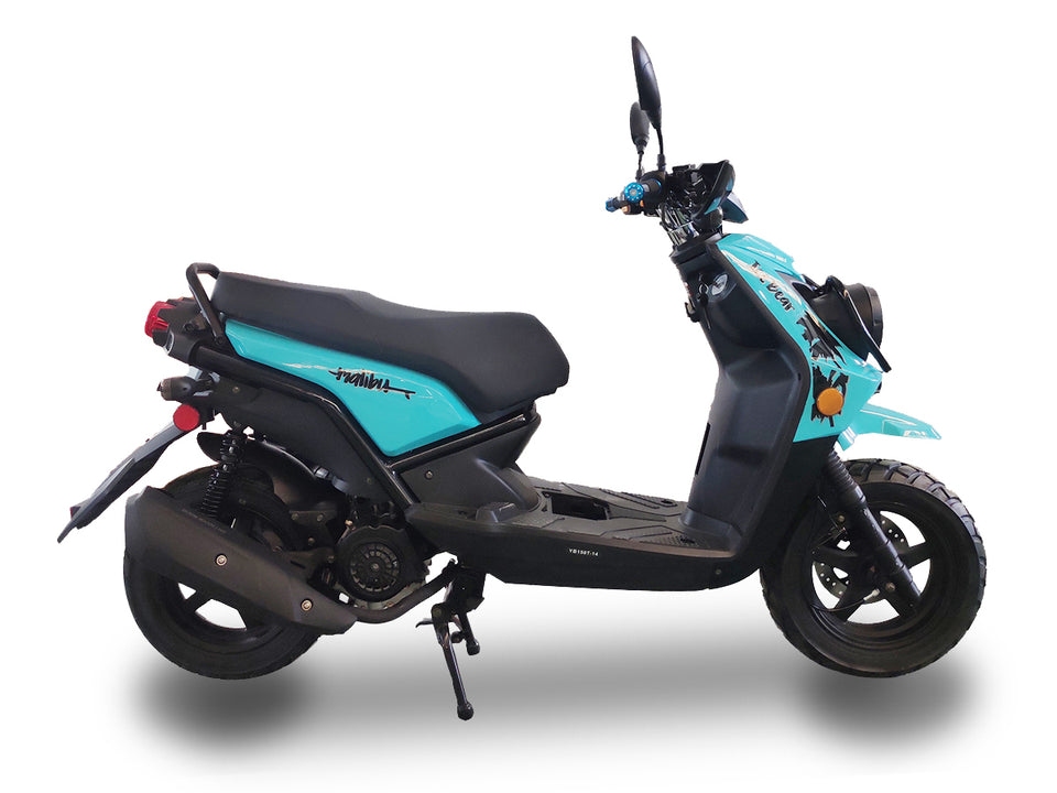 Buy Icebear Malibu 150cc Moped Scooter | Street Legal | PMZ150-10