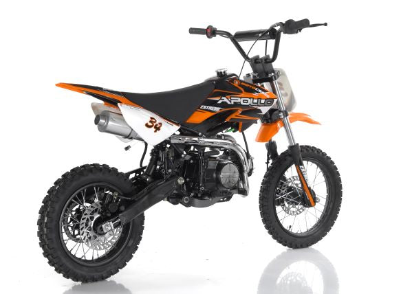 Apollo 110cc Motocross Dirt Bike - Semi Automatic DB-34 | AGB-34CRF-110