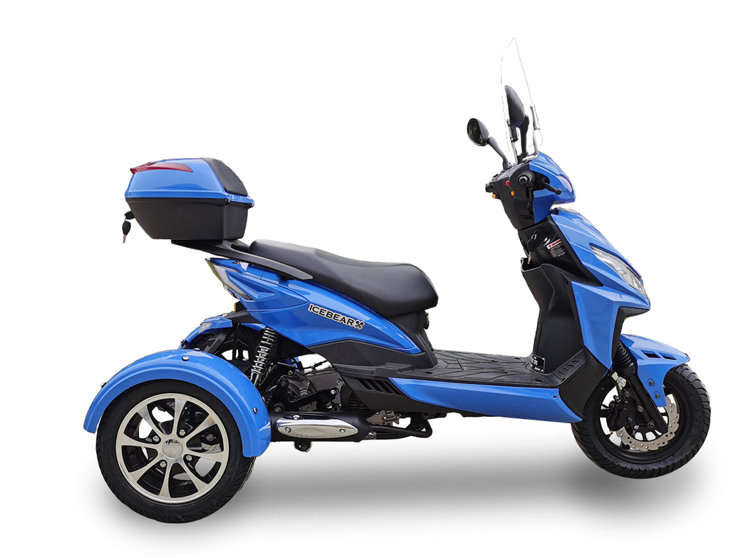 Buy IceBear Mojo Magic 50cc Moped Trike - PST50-1Z