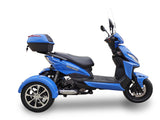 IceBear Mojo Magic 50cc Moped Trike - PST50-1Z Blue