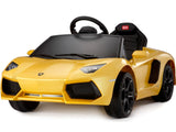 Lamborghini Aventador LP700-4 Electric Power Wheels Toy Car 6V - Yellow