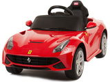 Ferrari F12 Berlinetta Electric Power Wheels Toy Car 12V - Red