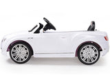 Bentley Continental GT 12V Electric Power Wheels RC Toy Car GTC - White