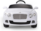 Bentley Continental GT 12V Electric Power Wheels RC Toy Car GTC - White