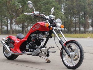 DongFang DF250RTF Mini Chopper Motorcycle Red
