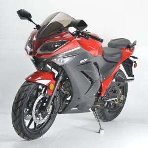 Boom Ninja GT 125cc Motorcycle - BD125-11GT Red